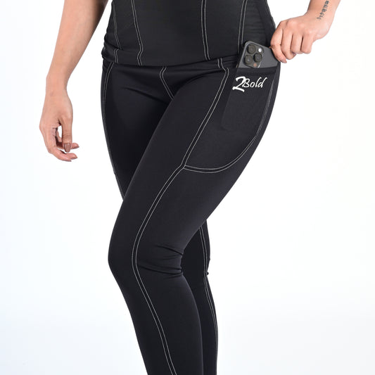 Women’s Workout Leggings with Pockets – High-Waisted Yoga, Running & Gym Tights | Breathable & Stretchy Fit