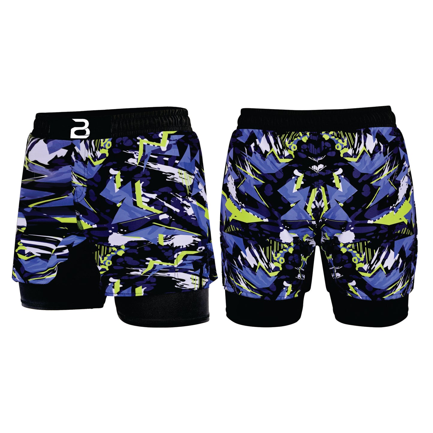 2BOLD Kids Camo Strike 2-in-1 Hybrid Shorts – Built for Power, Endurance & Style