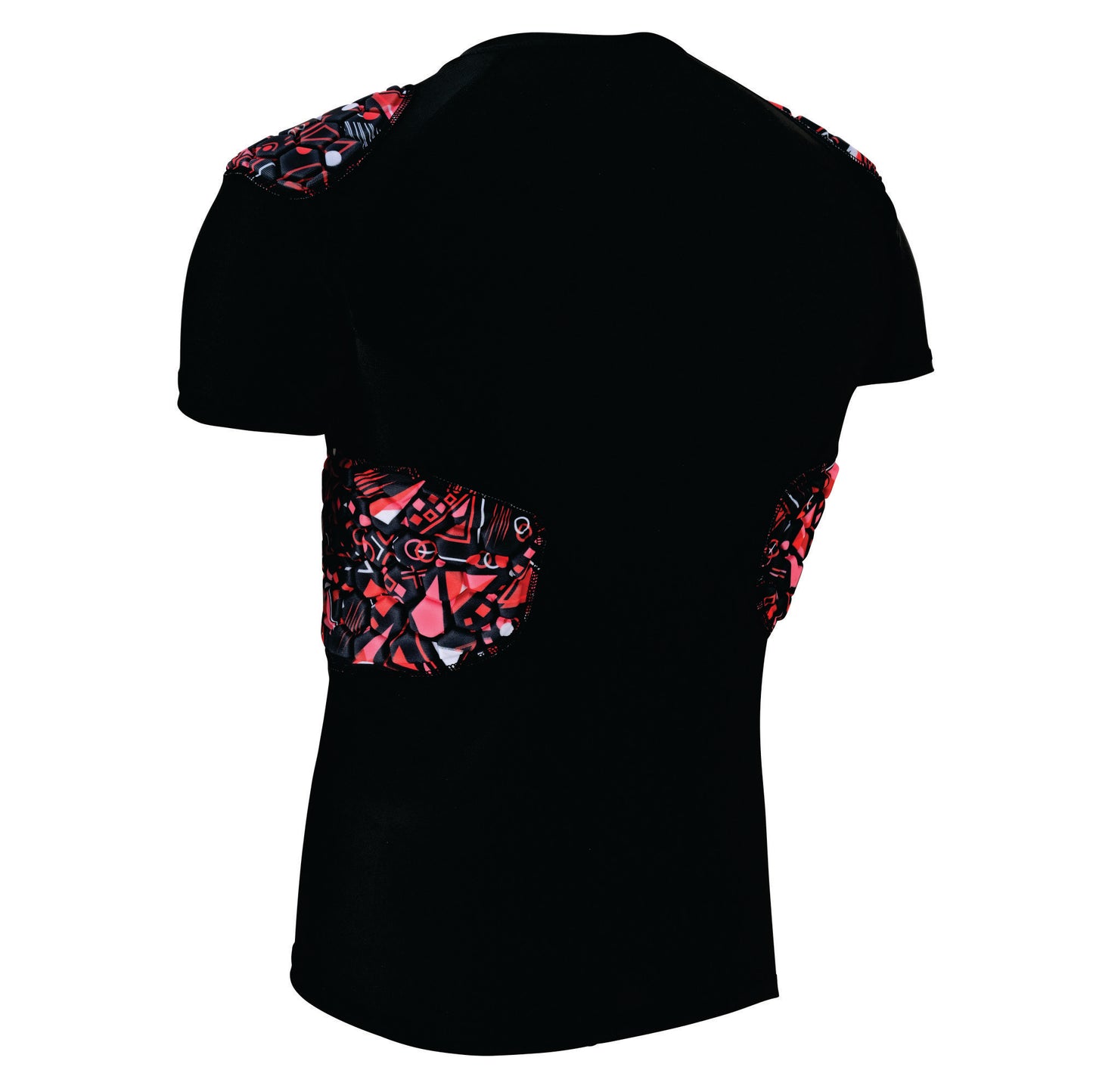 Black Kids Padding padding Shirt Red Black