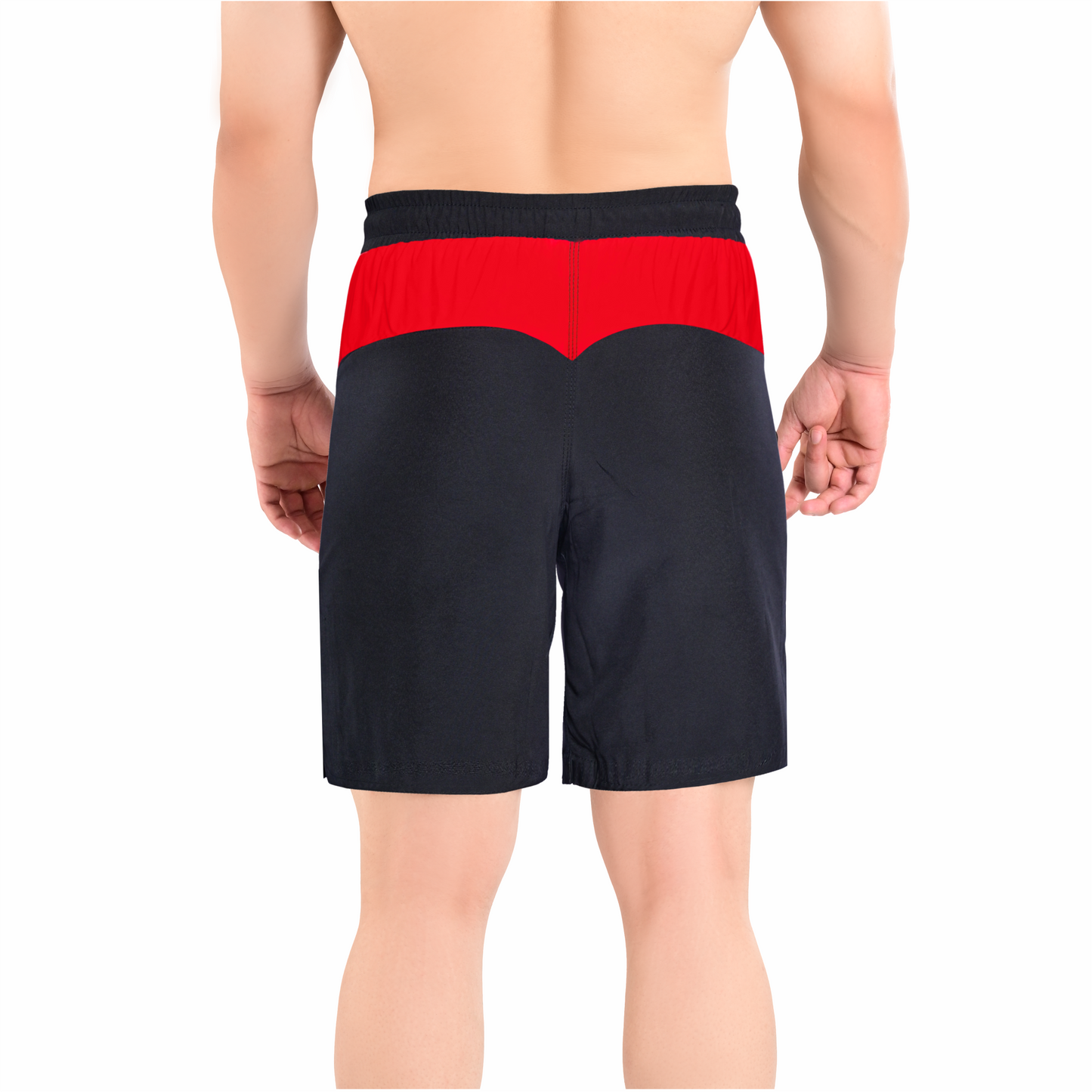 MMA Red\Black Grappling Shorts –BJJ, Jiu Jitsu, Muay Thai, Training Fight Shorts for Men