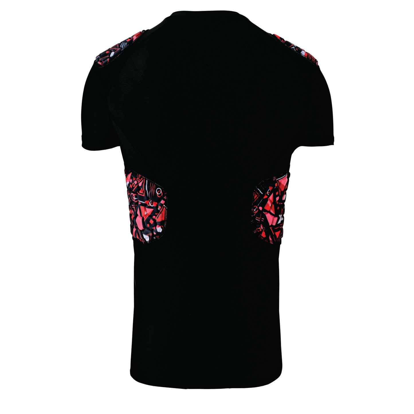 Black Kids Padding padding Shirt Red Black