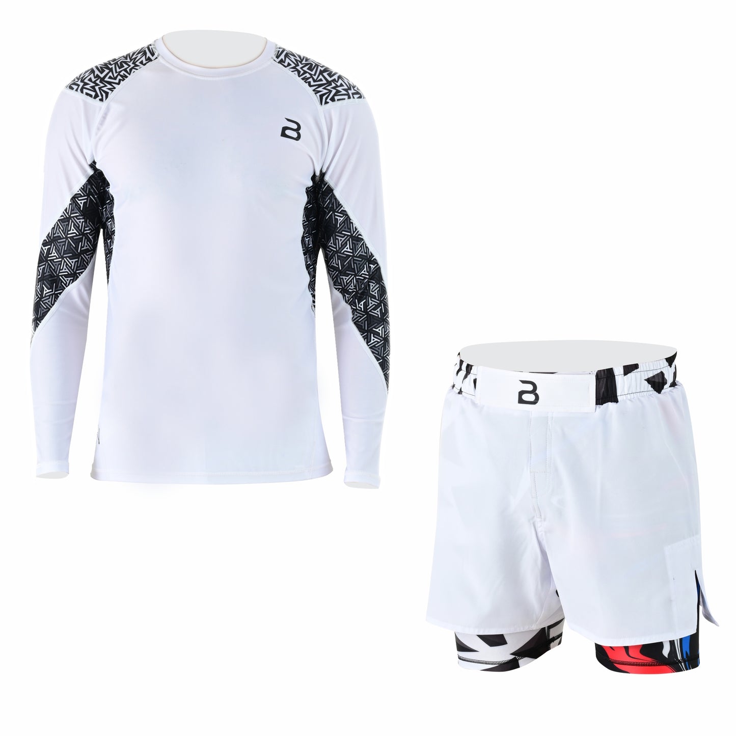 2Bold Men's 2Pcs Set White