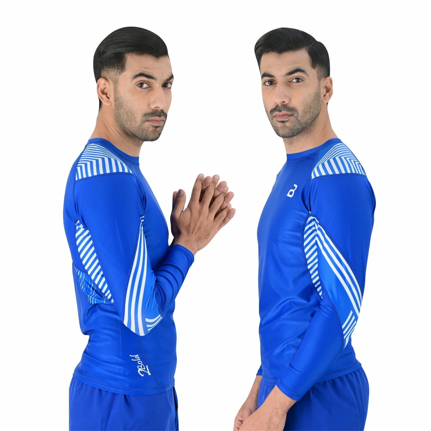 2BOLD Men’s Blue Brazilian Jiu Jitsu Rash Guards