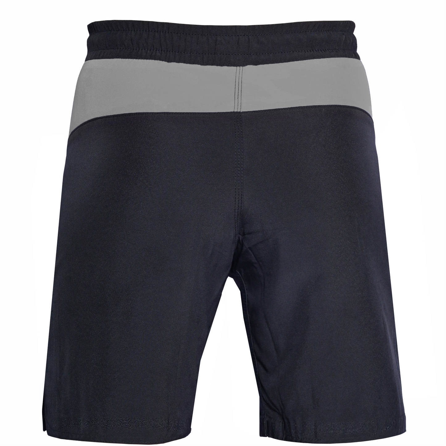 Youth Mma Grey\Black Shorts – Kids BJJ No-Gi Fight Shorts for Training & Competition