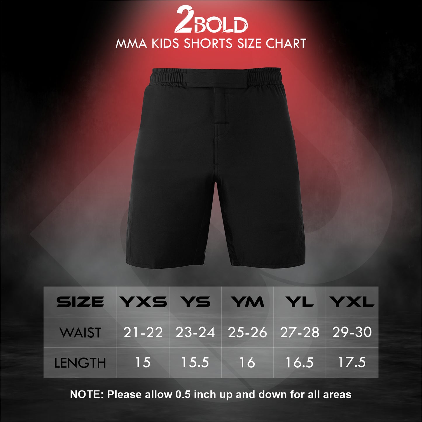 Youth Mma Grey\Black Shorts – Kids BJJ No-Gi Fight Shorts for Training & Competition