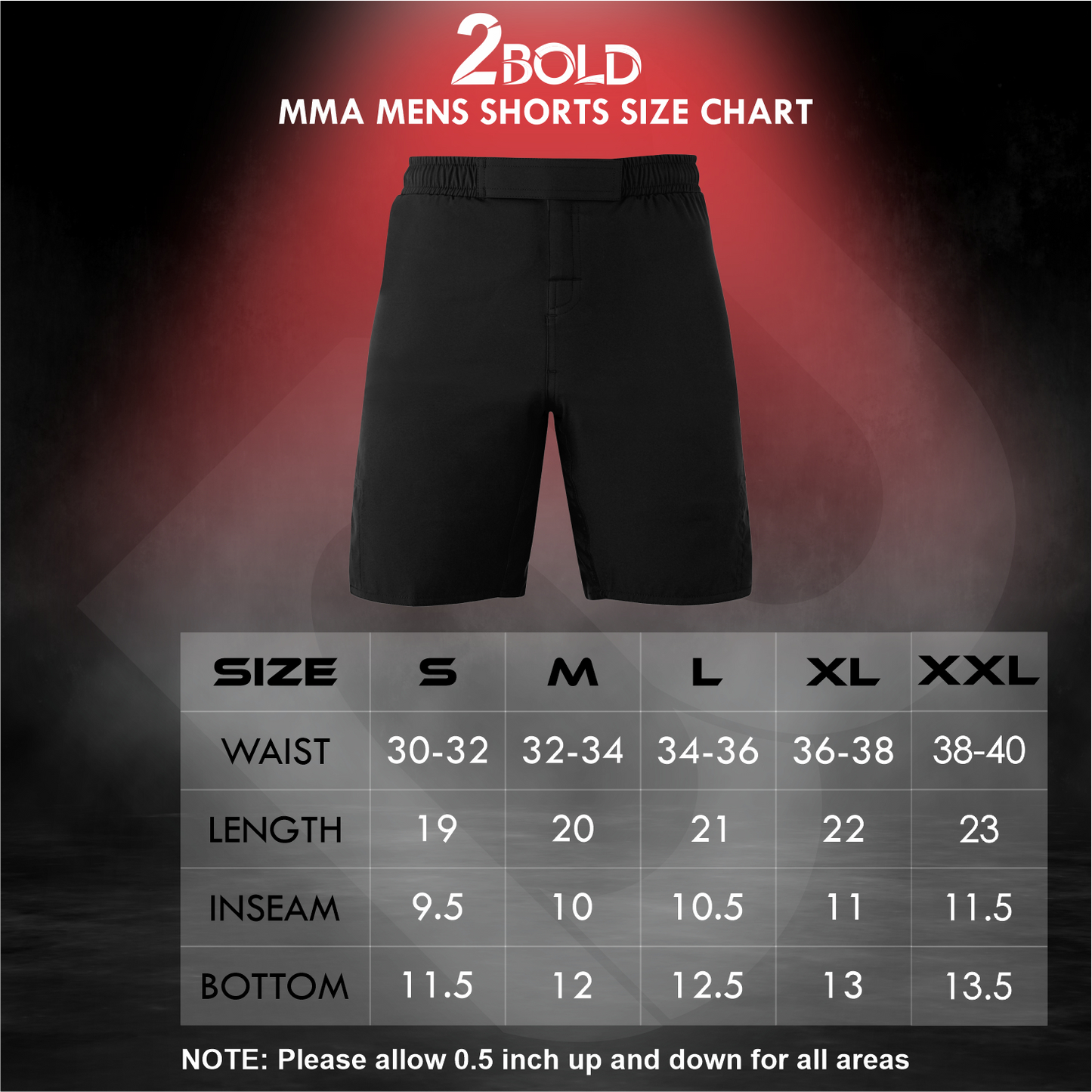 MMA Red\Black Grappling Shorts –BJJ, Jiu Jitsu, Muay Thai, Training Fight Shorts for Men