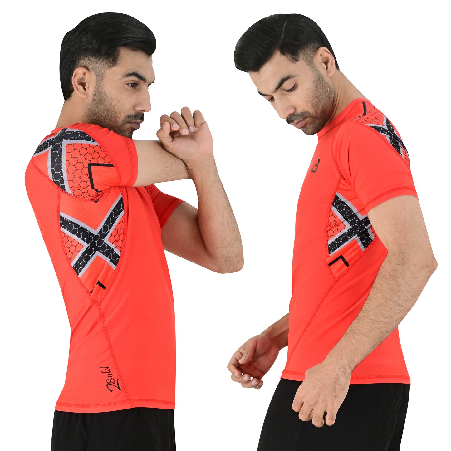 2BOLD Orange No-Gi BJJ Rash Guard for Men – MMA & Grappling Gear