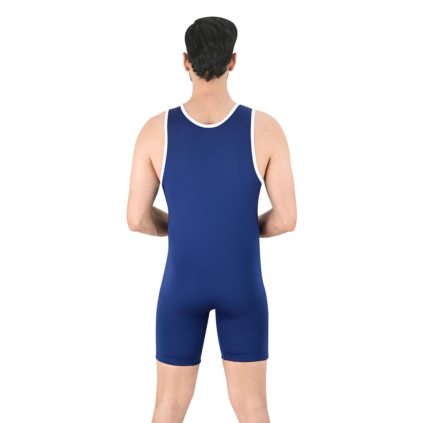 2Bold Blue Wrestling Uniform for Men – BJJ, MMA, No-Gi, Grappling Compression Suit