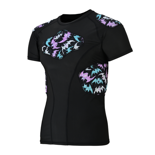 Black Kids Padding padding Shirt Bat