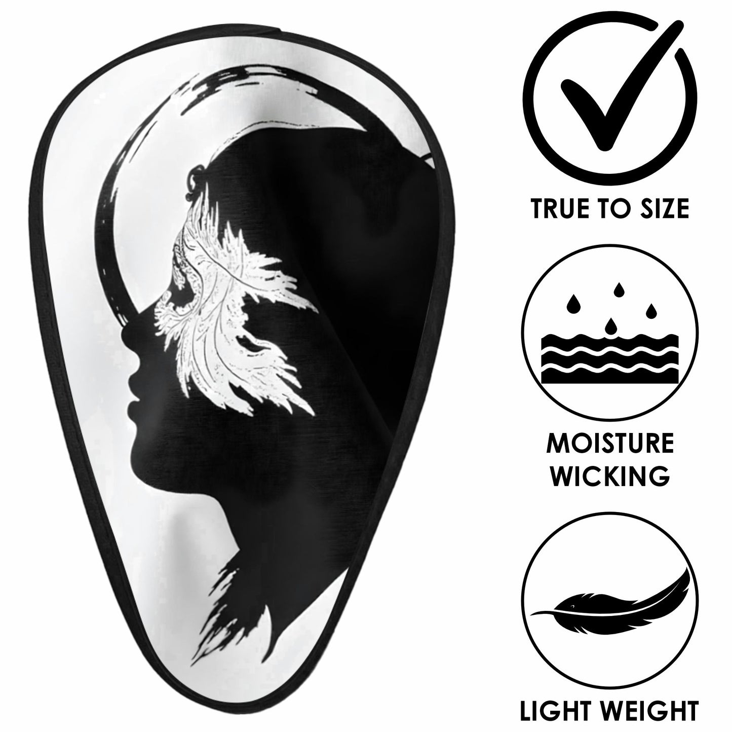 2BOLD White Black Athletic Cup – Maximum Protection, Unmatched Comfort & Secure Fit