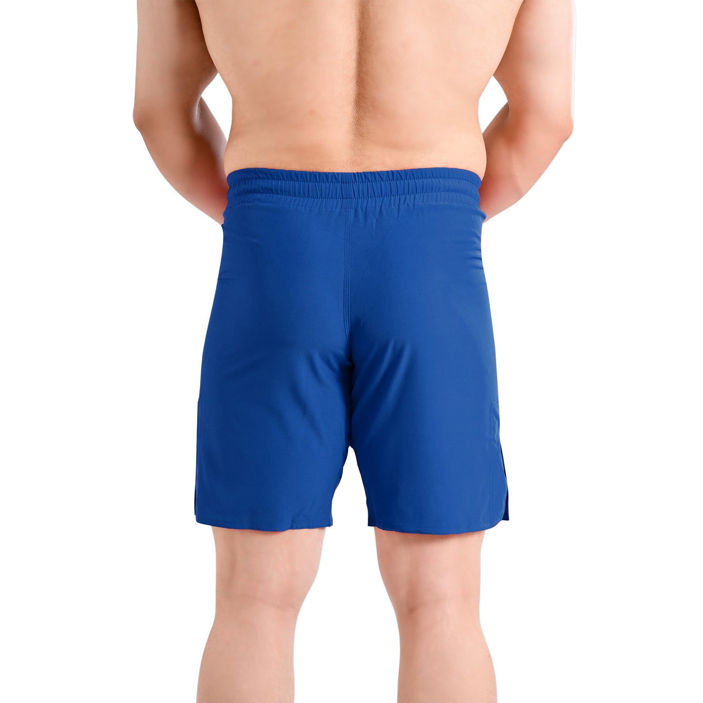 MMA Blue Grappling Shorts – No-Gi BJJ, Jiu Jitsu, Muay Thai, Training Fight Shorts for Men
