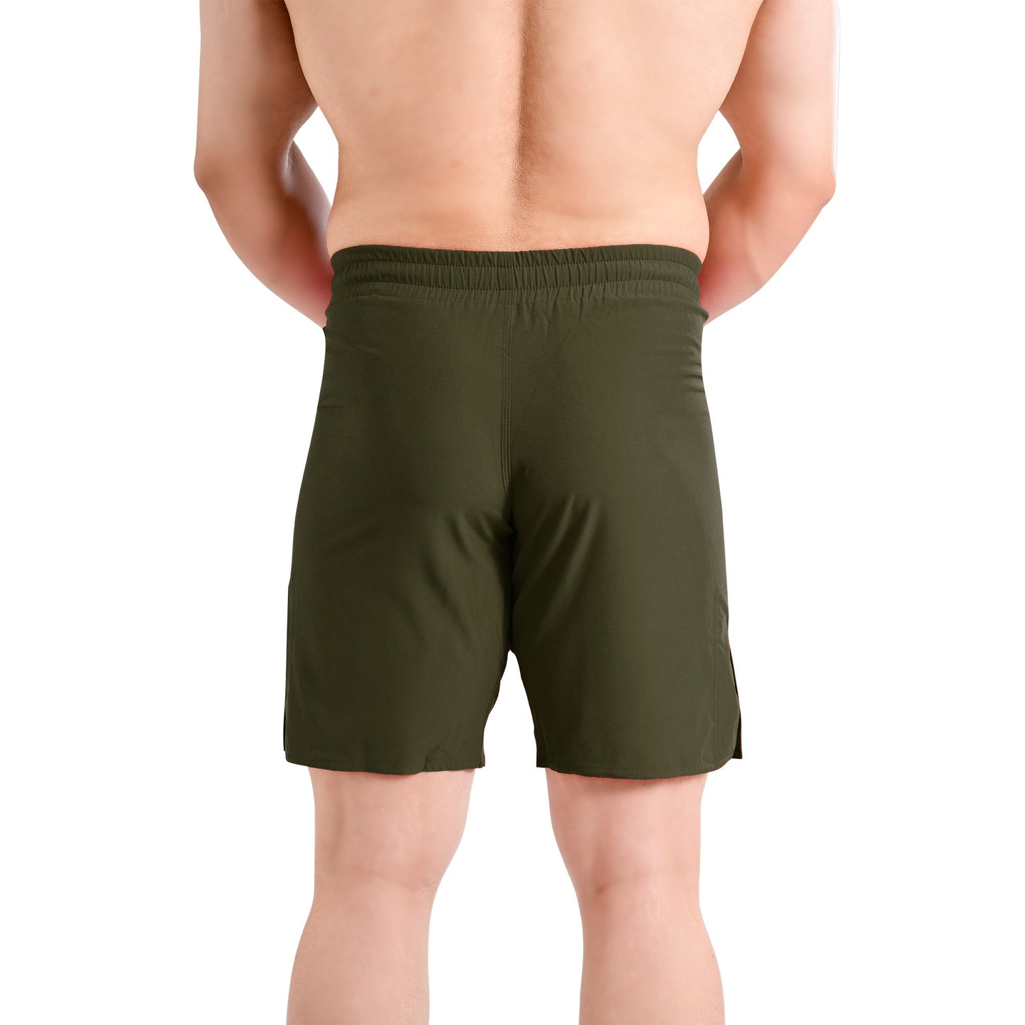 MMA Green Grappling Shorts – No-Gi BJJ, Jiu Jitsu, Muay Thai, Training Fight Shorts for Men