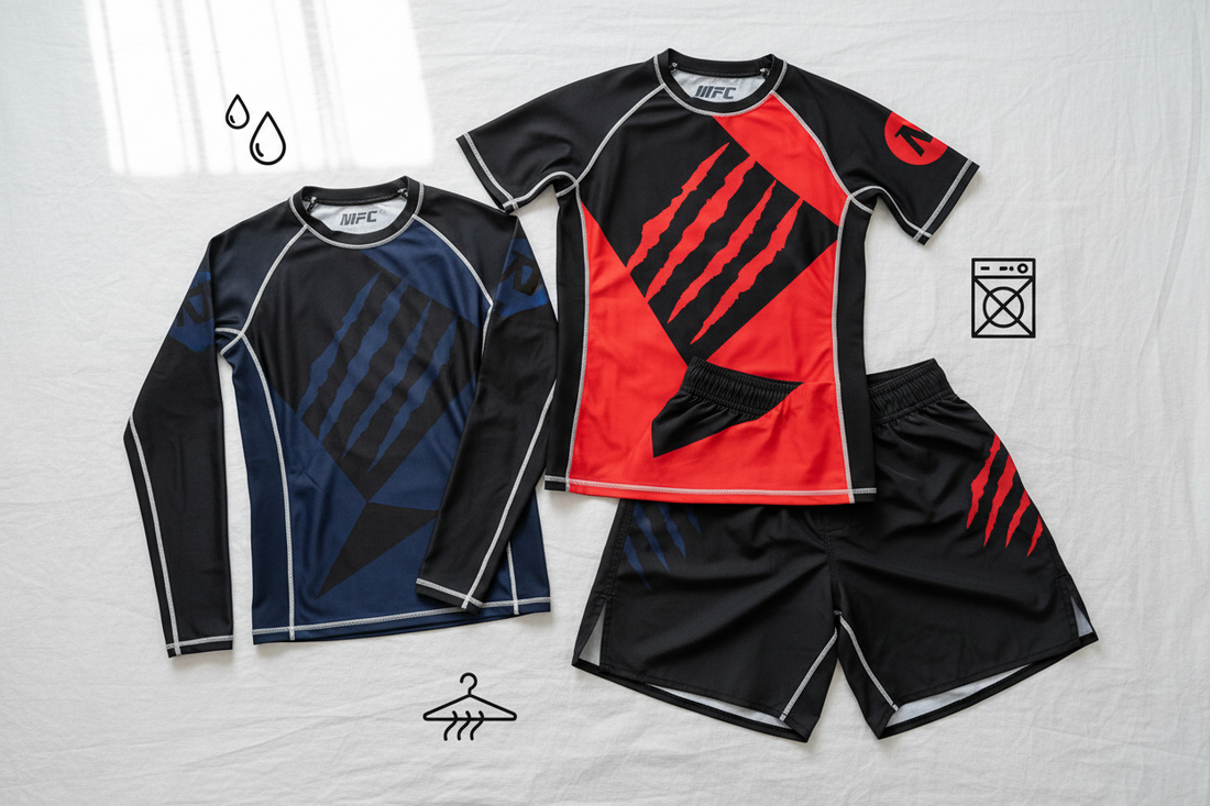 How to Wash and Care for MMA Rash Guards and Fight Shorts (Complete Guide)