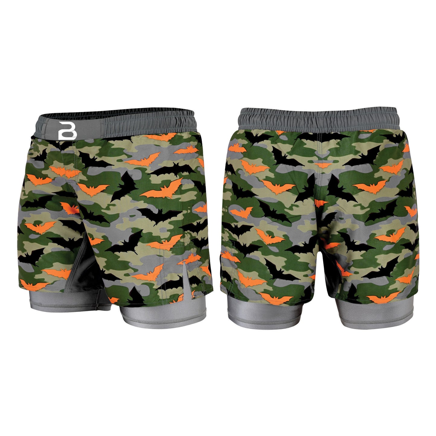 2BOLD Kids Bat 2-in-1 Hybrid Shorts – Performance, Comfort & Style for Active Kids