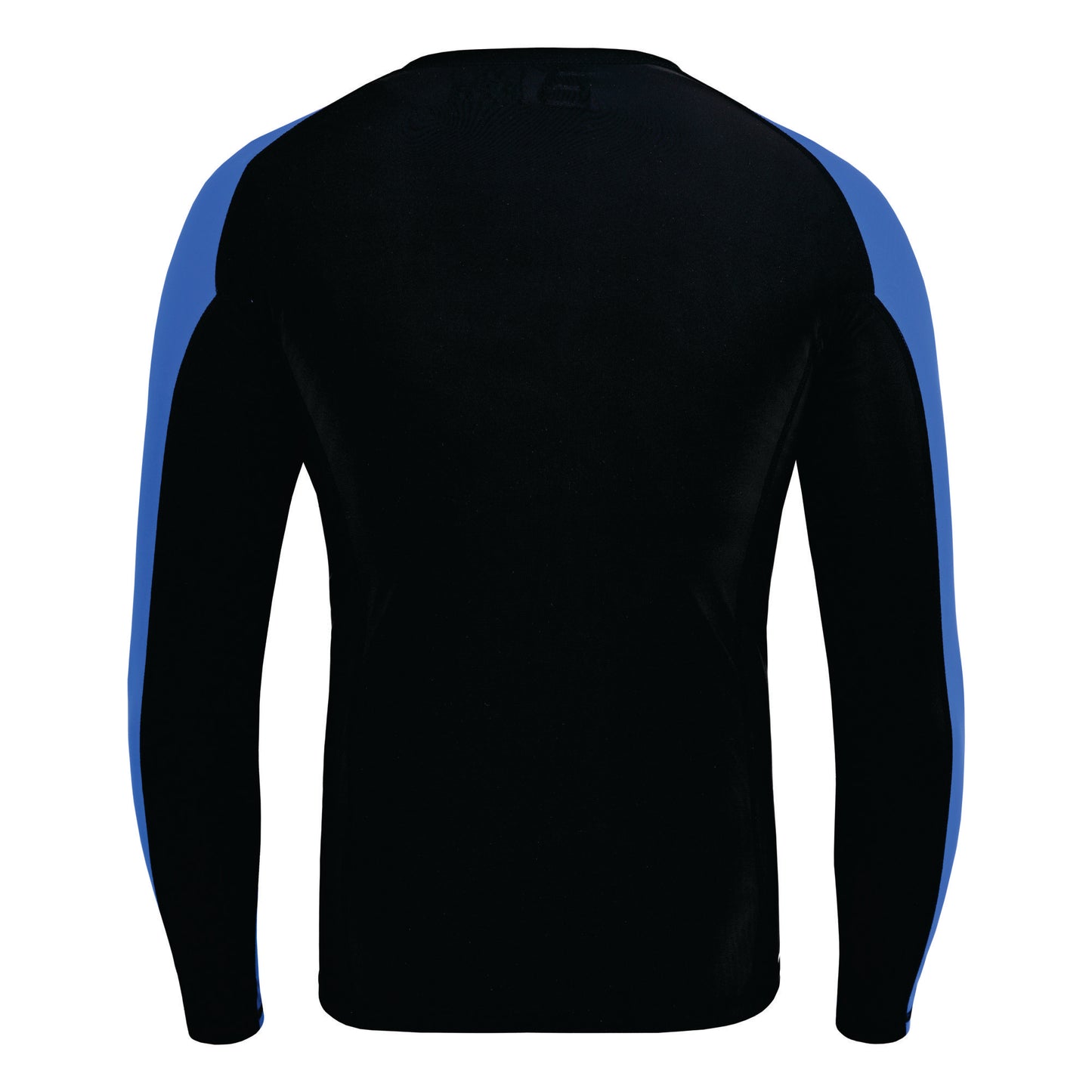 2Bold Black-Blue Kids BJJ Rash Guard - Youth No-Gi MMA Grappling Compression Shirt
