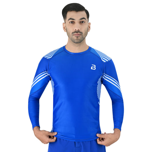 2BOLD Men’s Blue Brazilian Jiu Jitsu Rash Guards