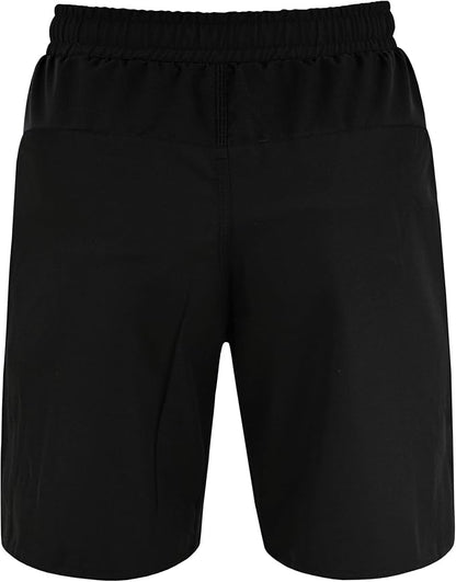 2BOLD Black MMA Shorts Kids Grappling, BJJ, JIU-Jitsu, NO-GI Cross Training Muay Thai, Boxing, Kids MMA Shorts