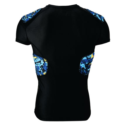 Black Kids Padding padding Shirt Blue