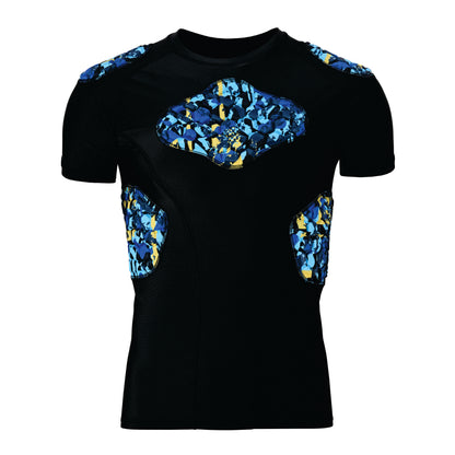 Black Kids Padding padding Shirt Blue