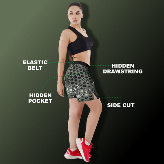 2BOLD Camo Grid MMA Shorts