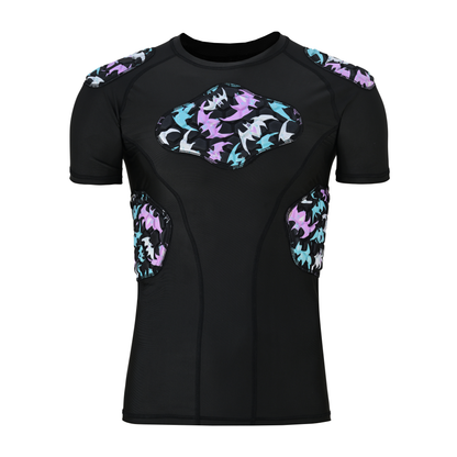 Black Kids Padding padding Shirt Bat