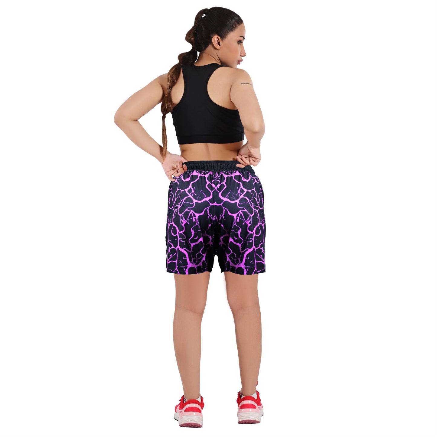 2BOLD Pink Splash Women Shorts