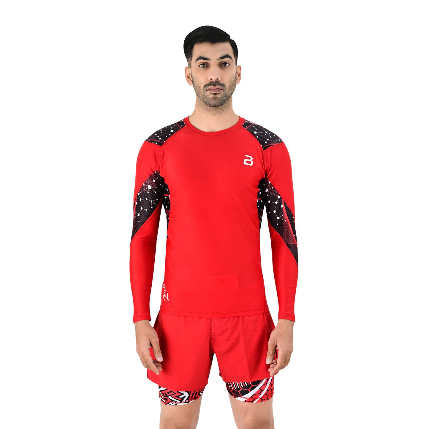 2Bold Men's 2Pcs Set Red