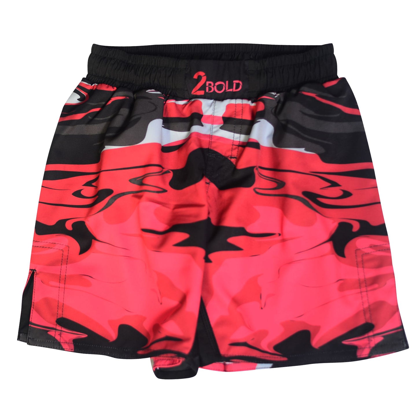 2BOLD Red Storm Women Shorts Boxing Trunks