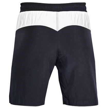 MMA White\Black Grappling Shorts –BJJ, Jiu Jitsu, Muay Thai, Training Fight Shorts for Men