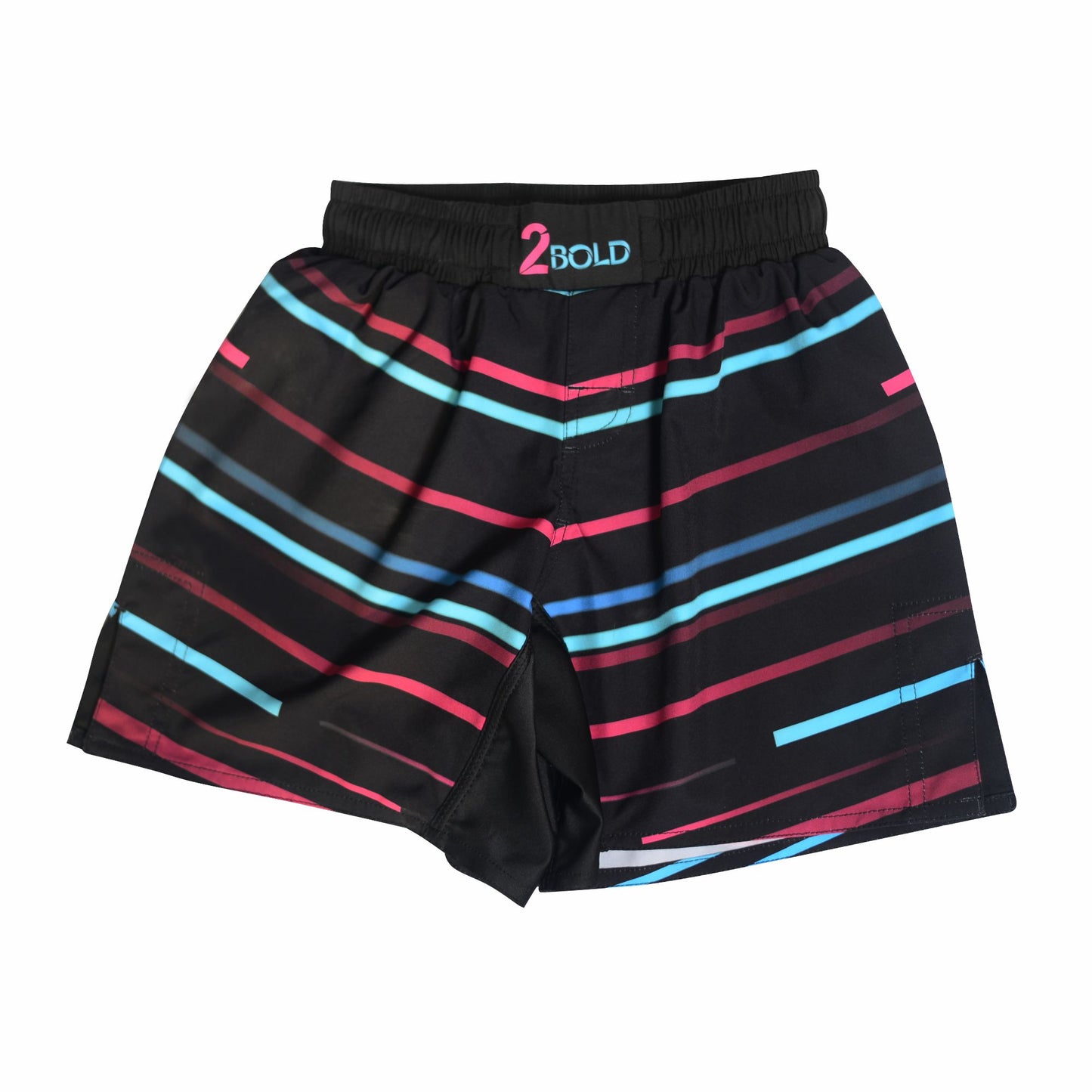 2BOLD Color Stripe MMA Fight Shorts