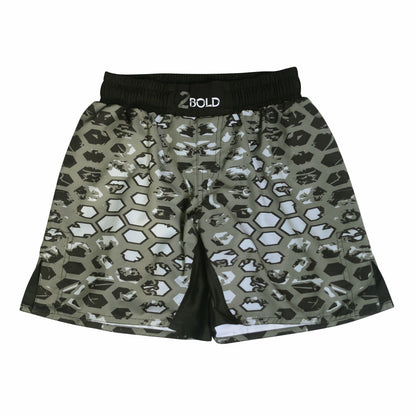 2BOLD Camo Grid MMA Shorts