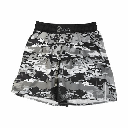 2BOLD Green Camo Shorts for Women