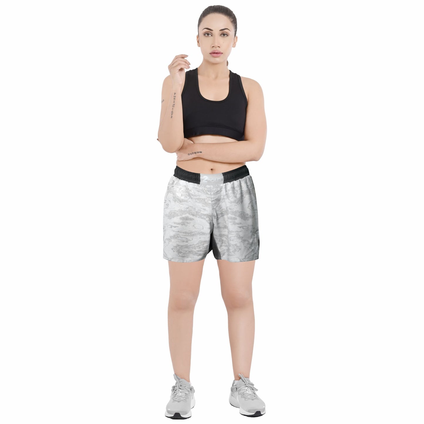 2BOLD Cloud Grey Jiu Jitsu Shorts
