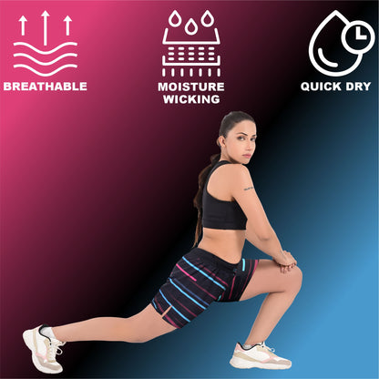 2BOLD Color Stripe MMA Fight Shorts